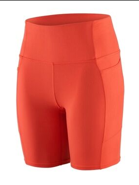 Patagonia Women's Bike Shorts in Vibrant Orange